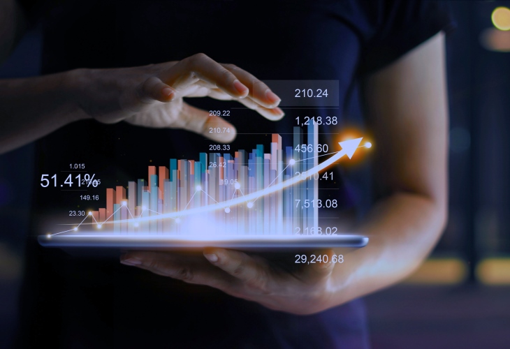 hologram-virtual-graph-chart