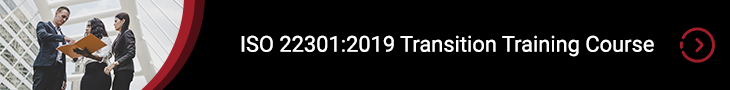 ISO 22301 - 2019 Transition Training Course